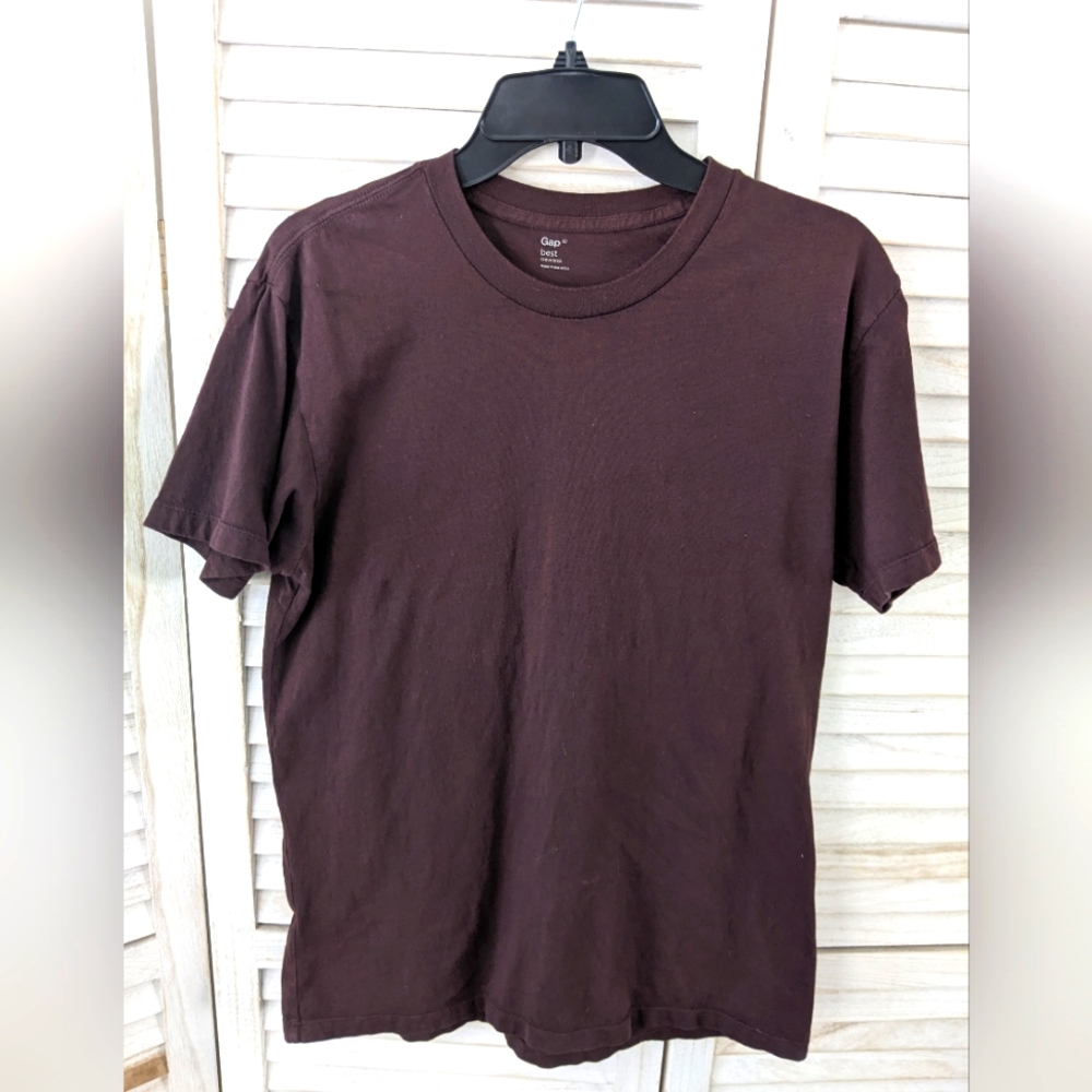 Gap Best Men's Maroon T Shirt Size M